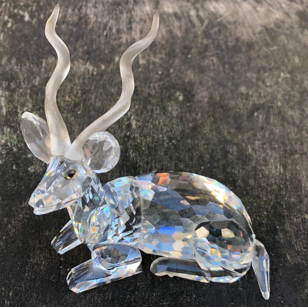 Swarovski jaarstuk 1994 de koedoe kudu, Ophalen of Verzenden, Zo goed als nieuw, Figuurtje