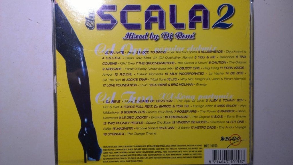 Dj René - Club Scala 2, Ophalen of Verzenden, Zo goed als nieuw, Trance, Album