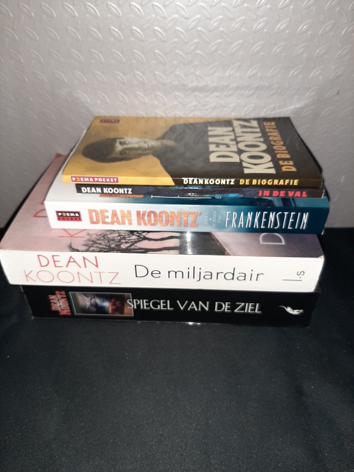 Dean Koontz boekenpakket - 5 thrillers en biografie, Ophalen of Verzenden, Gelezen, Dean Koontz, Nederland
