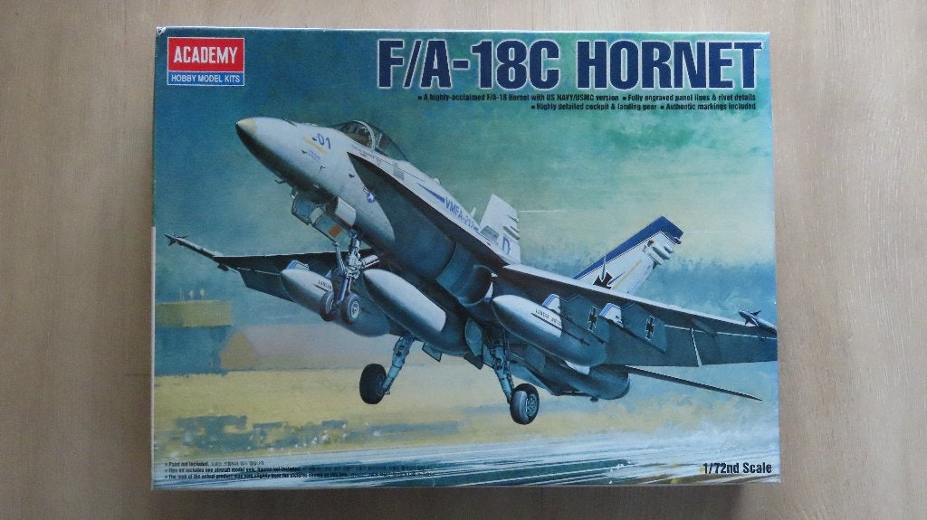 F/A-18C Hornet Academy 1/72, Overige merken, 1:72 tot 1:144, Nieuw, Ophalen of Verzenden