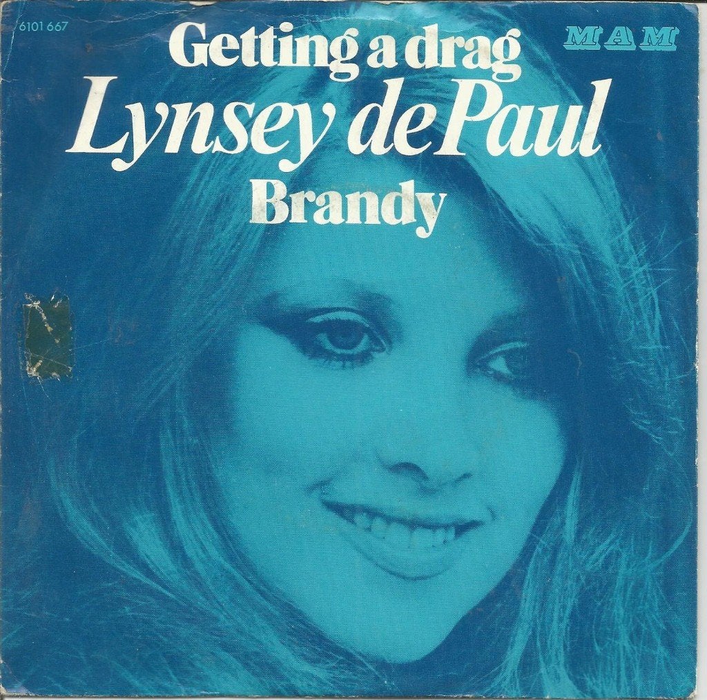 Lynsey De Paul ‎– Getting A Drag (1972), Gebruikt, Fotohoes, 7 inch, Ophalen of Verzenden
