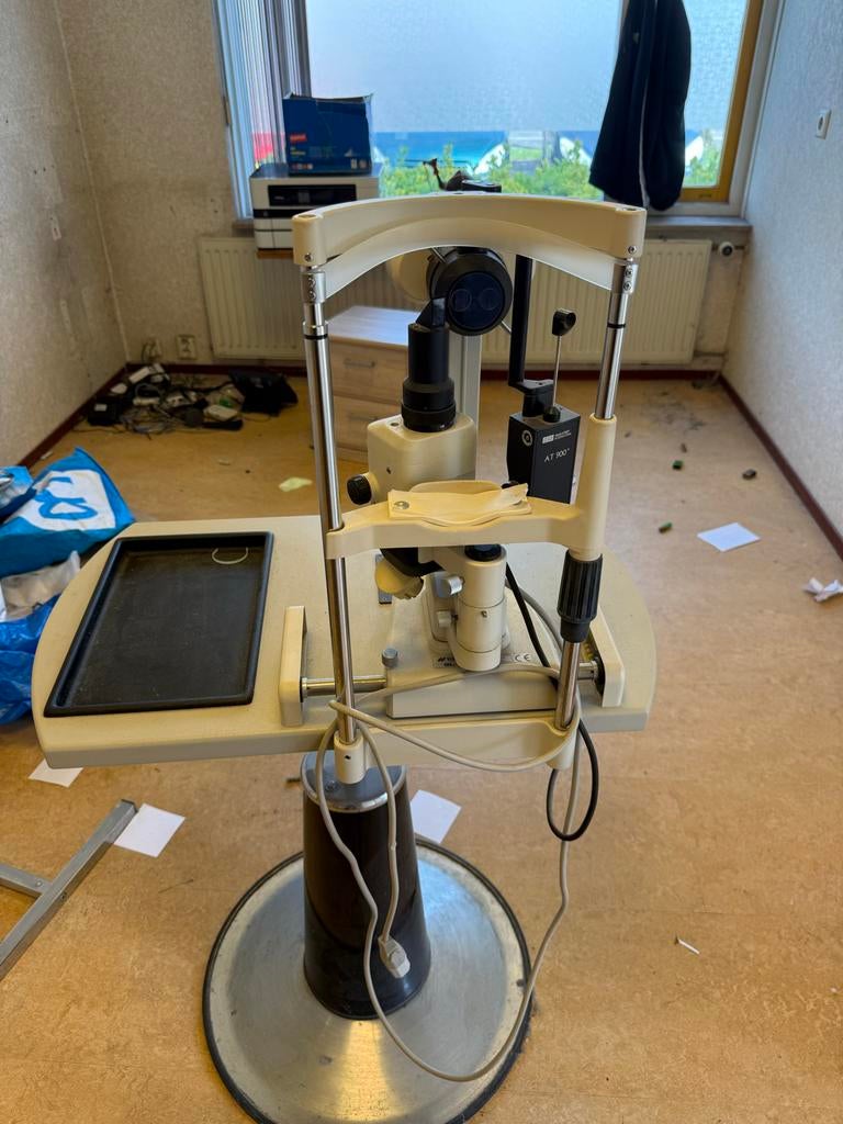 Spleetlamp met Haag Streit Tonometer,, Ophalen, Gebruikt, Minder dan 400x, Onderdelen of Toebehoren