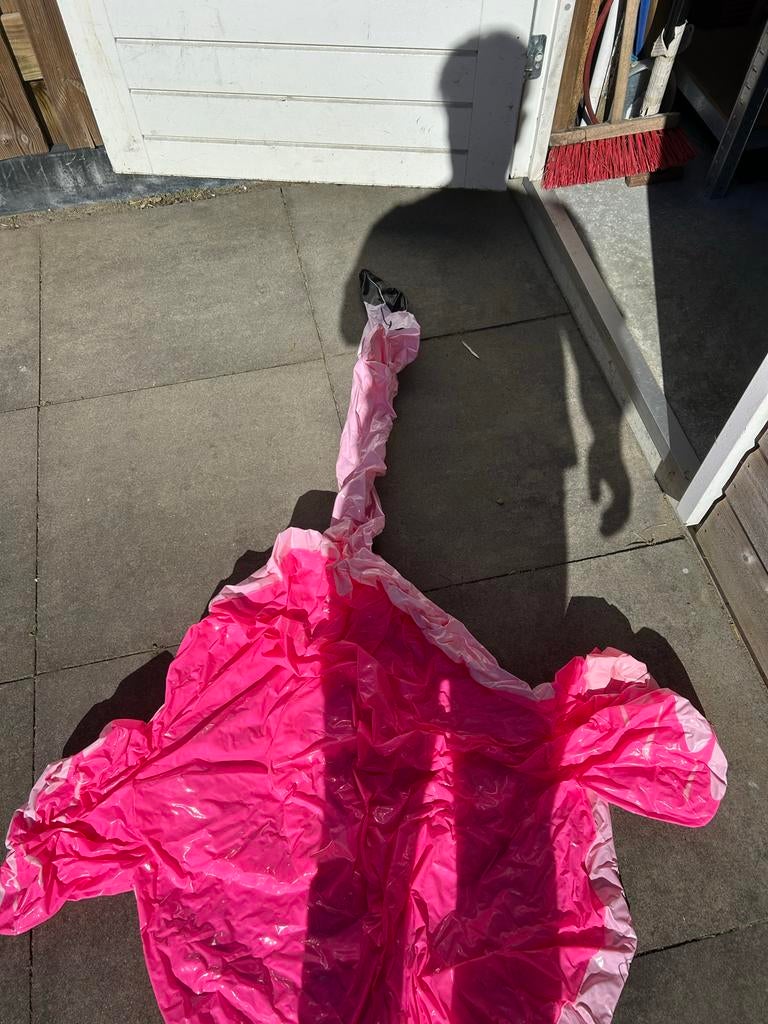 Roze opblaasbare flamingo zwemband - Bestway, Ophalen of Verzenden, Zo goed als nieuw