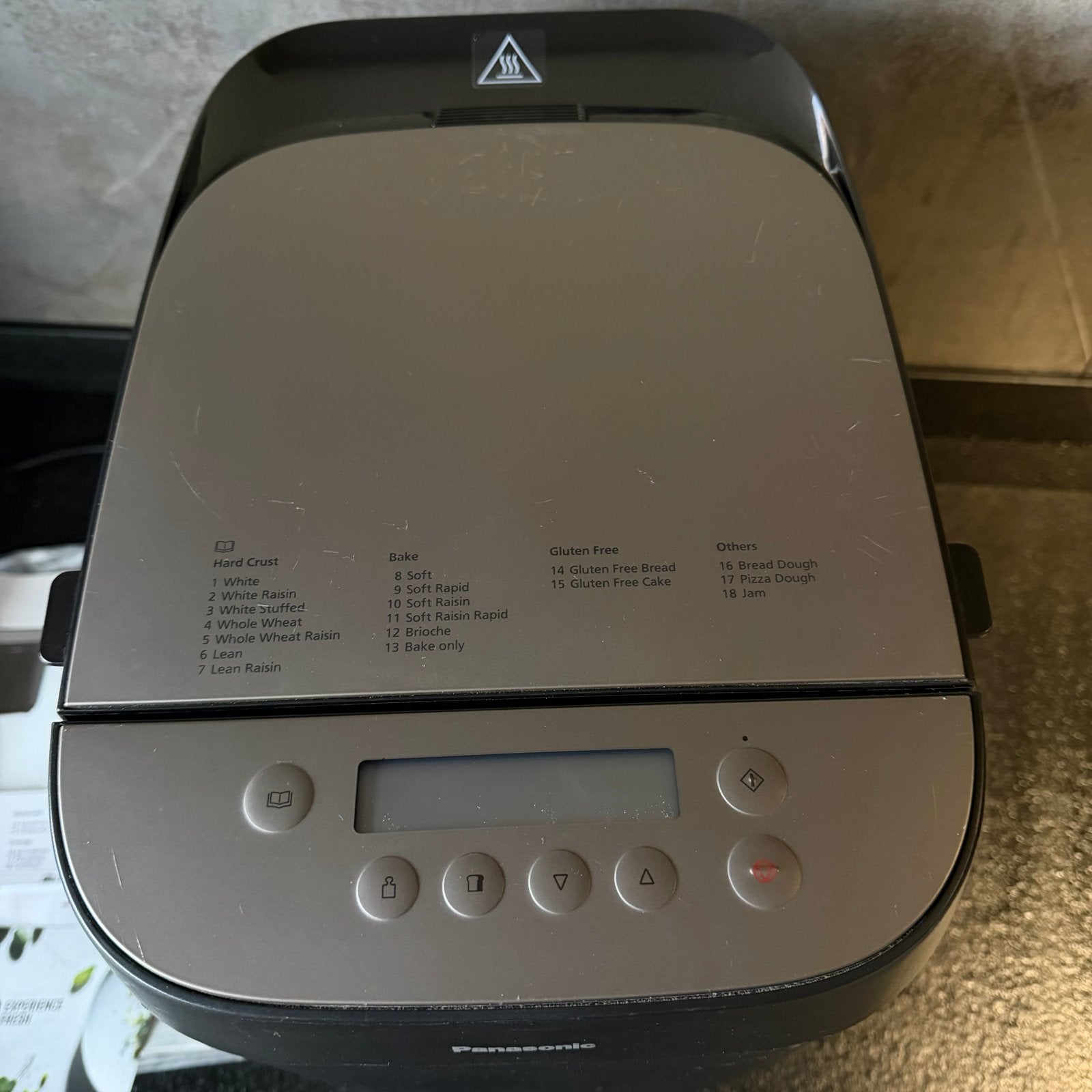 Panasonic SD-ZF2010 Croustina Broodbakmachine | Werkend, Met timer, 800 tot 1200 gram deeg, Ophalen of Verzenden, W