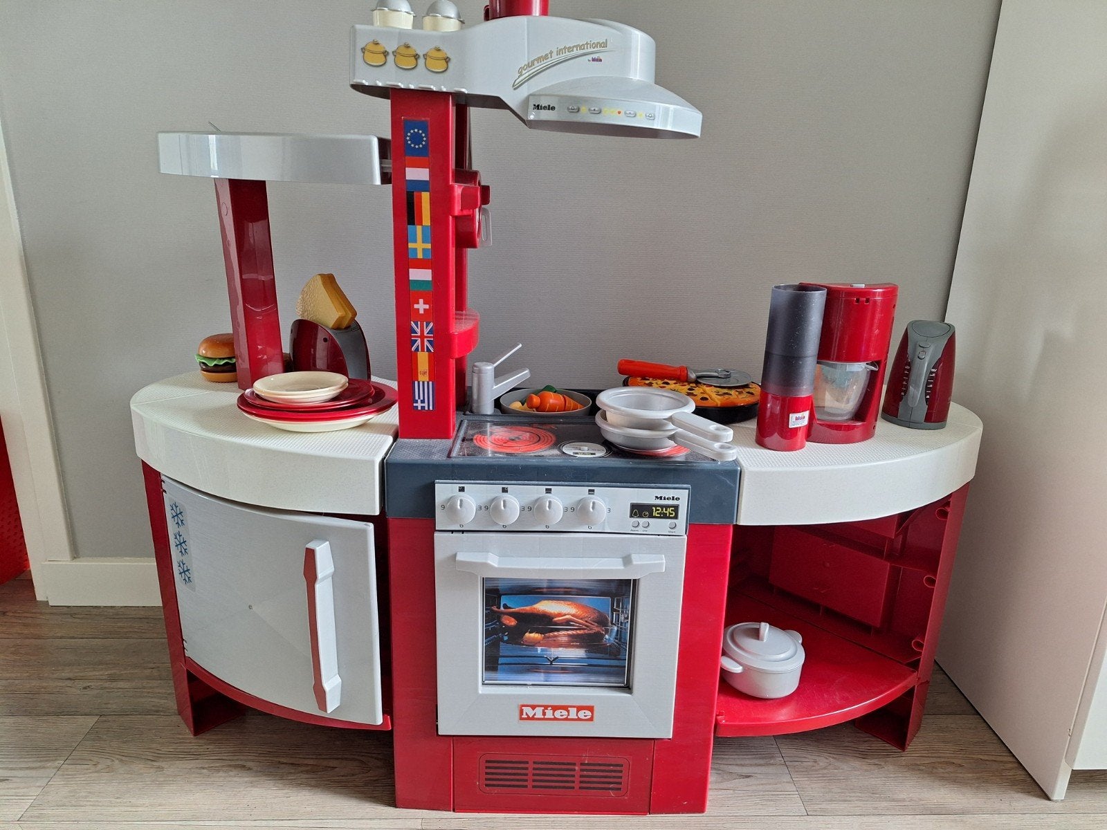 Miele Speelkeuken met accessoires, Ophalen, Zo goed als nieuw, Kunststof, Speelkeuken