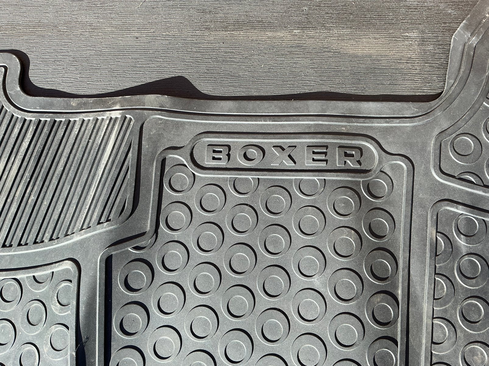 Rubber mat cabine buscamper (Boxer / Ducato / Jumper), Ophalen, Zo goed als nieuw