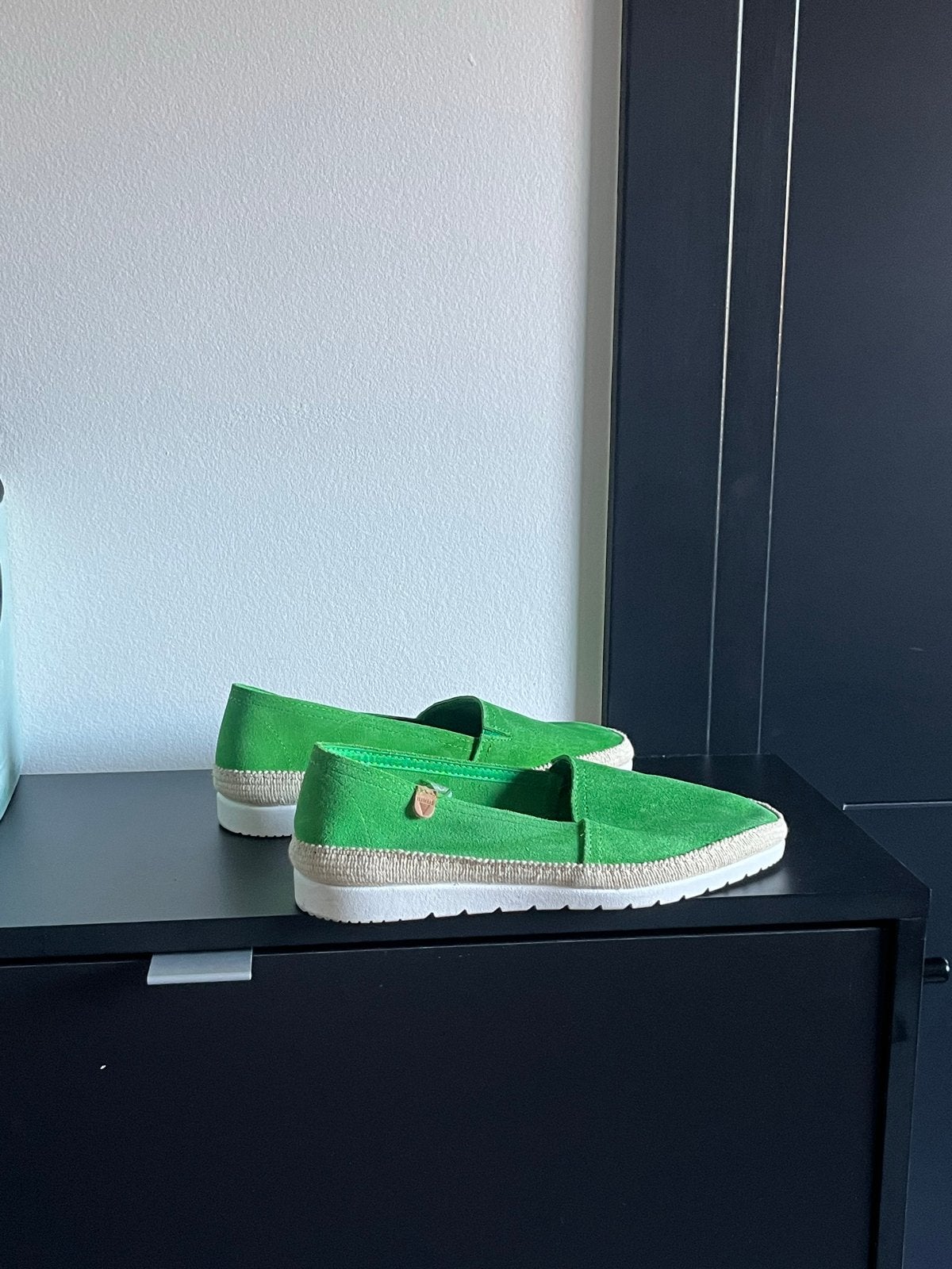 Groene dames instappers maat 38, Ophalen of Verzenden, Groen, Instappers
