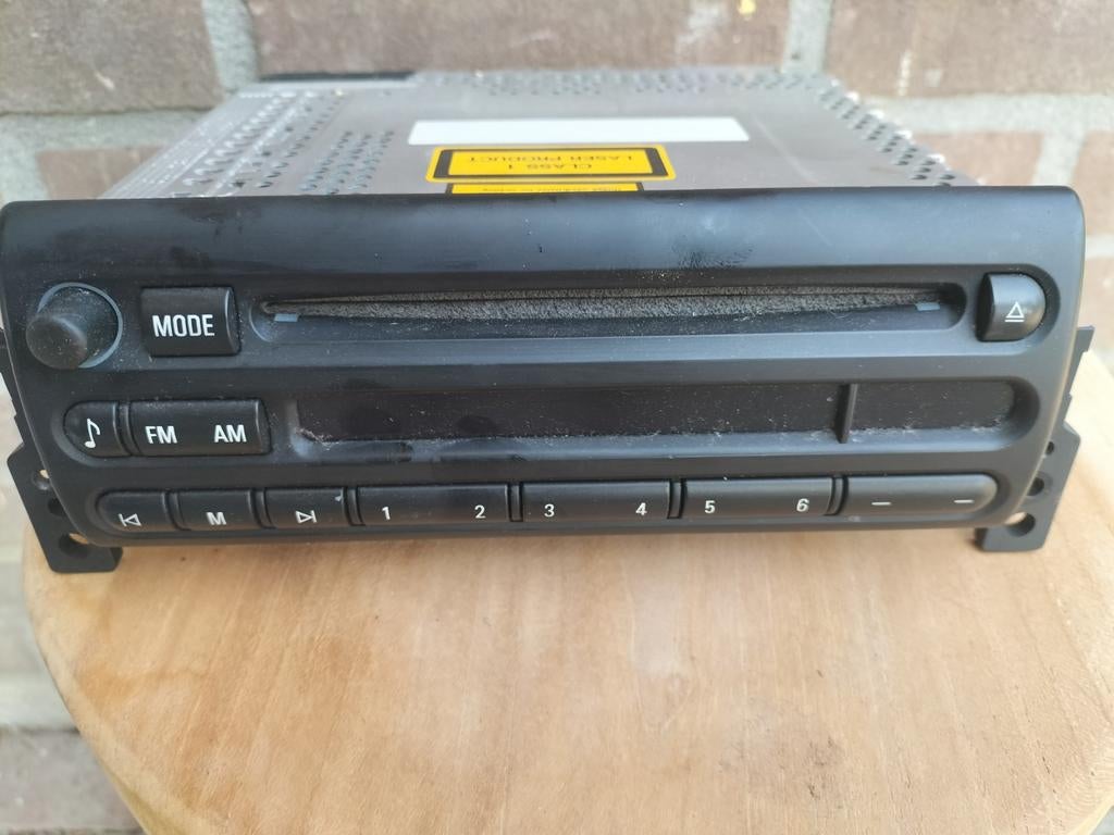 Mini Cooper radio CD speler (BMW) uit 2002, Auto diversen, Autoradio's, Ophalen of Verzenden