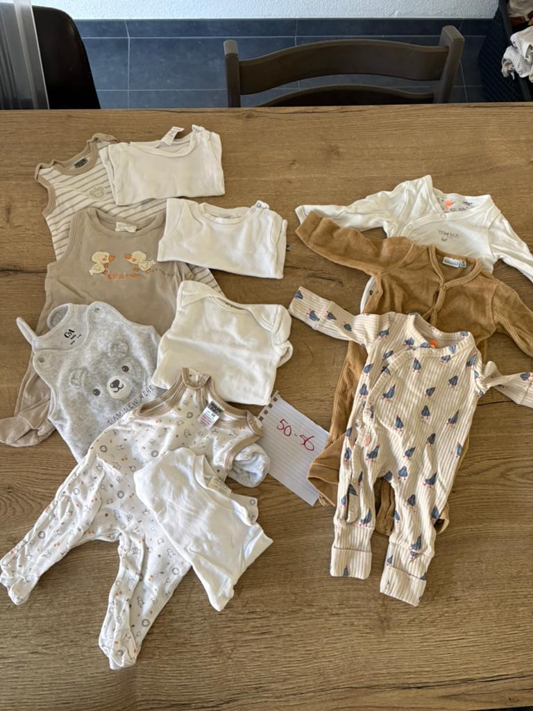 Babypakket hansopjes mt 50-56, Ophalen of Verzenden, Zo goed als nieuw, Jongetje of Meisje