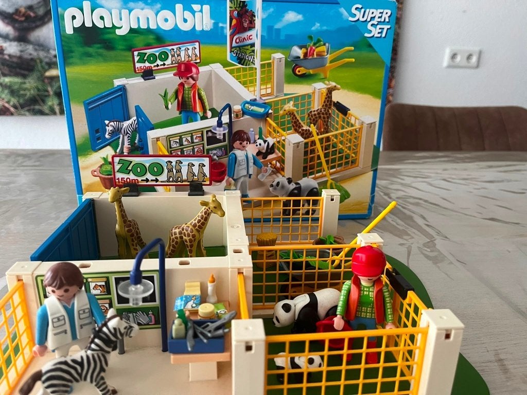Playmobil Zoo 4009 - Compleet met dieren en figuren, Kinderen en Baby's, Speelgoed | Playmobil, Gebouw, Complete set, Ophalen of Verzenden