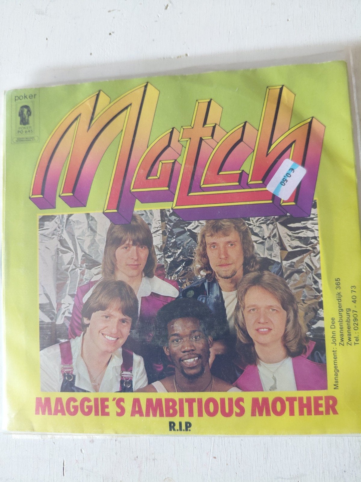 Match - Maggie's Ambitious Mother (Vinyl Single), Gebruikt, 7 inch, Ophalen of Verzenden, Pop