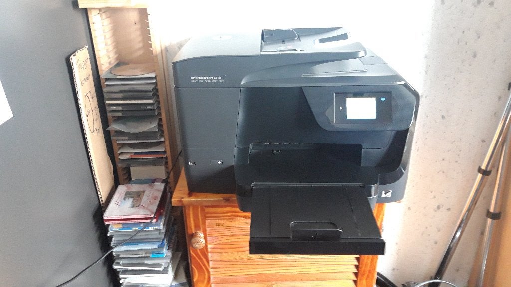 HP Printer OfficeJet Pro 8710, Computers en Software, Printers, Gebruikt, All-in-one, Inkjetprinter, Faxen, Kleur printen, Kopieren
