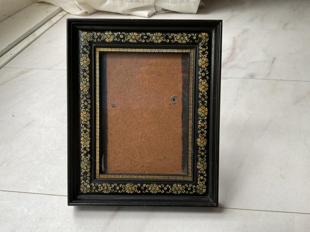 Oosters fotolijstje met parelmoer inleg (1), Antiek en Kunst, Ophalen of Verzenden