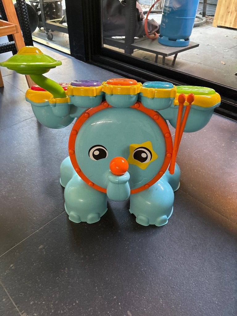 Drumstel vtech, Ophalen, Zo goed als nieuw, 6 maanden tot 2 jaar