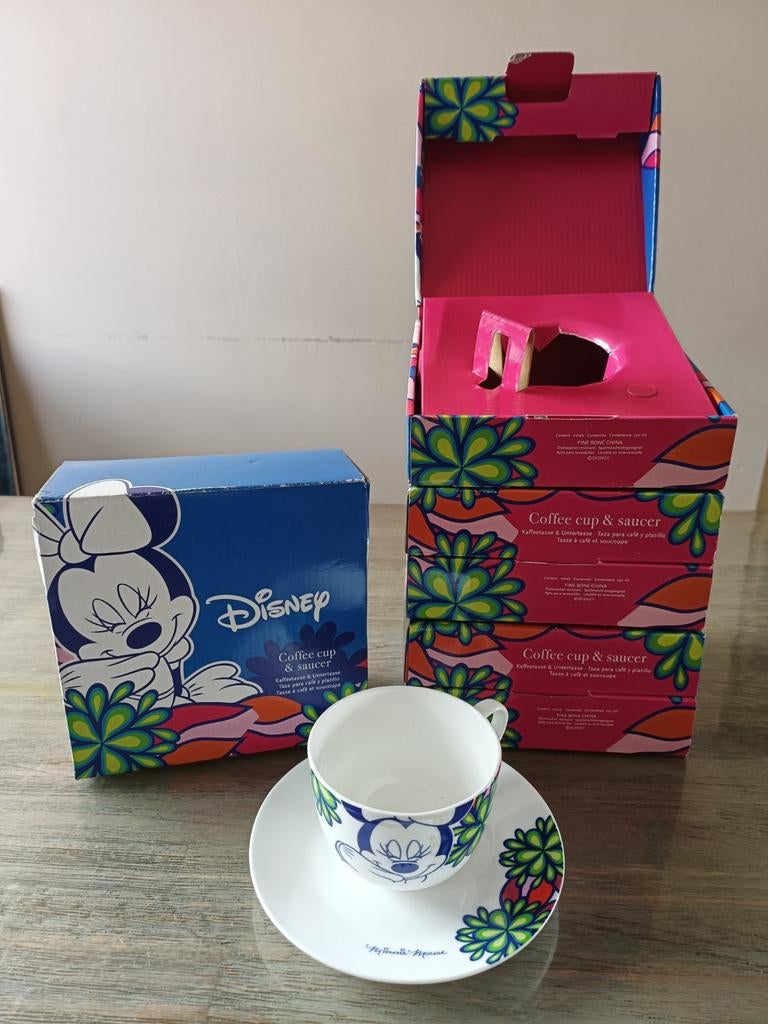 45-delig Mini Mouse Servies - Nieuw in Doos!, Ophalen, Nieuw, Overige stijlen, Compleet servies