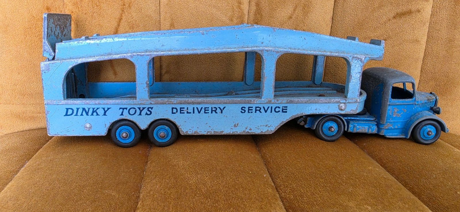 vintage Dinky Toys Bedford Pullmorr Car Transporter 982, Ophalen of Verzenden, Gebruikt, Bus of Vrachtwagen