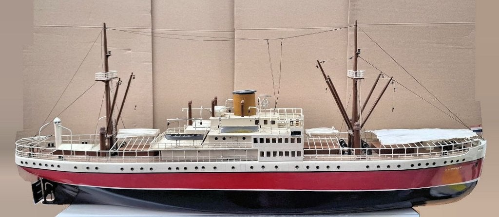 houten schip "Camphuys" 120 cm lang, Gebruikt, Nvt, Nvt, Ophalen