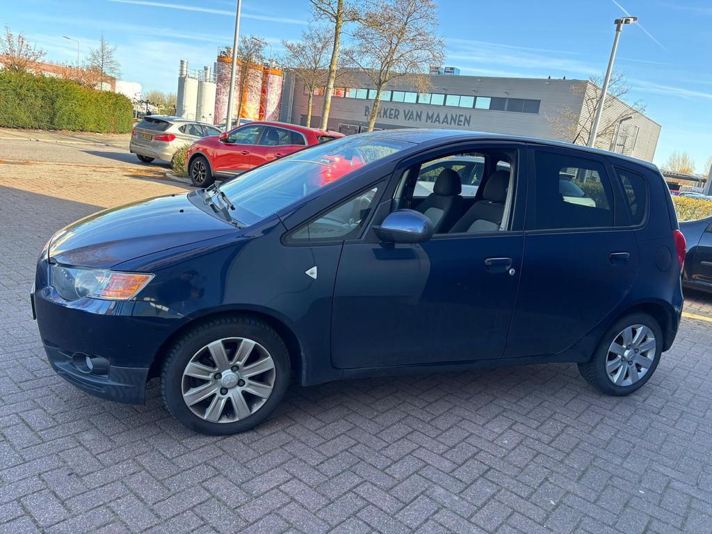 Mitsubishi Colt 1.3 Edition Two, Auto's, Euro 5, Stof, Gebruikt, Blauw