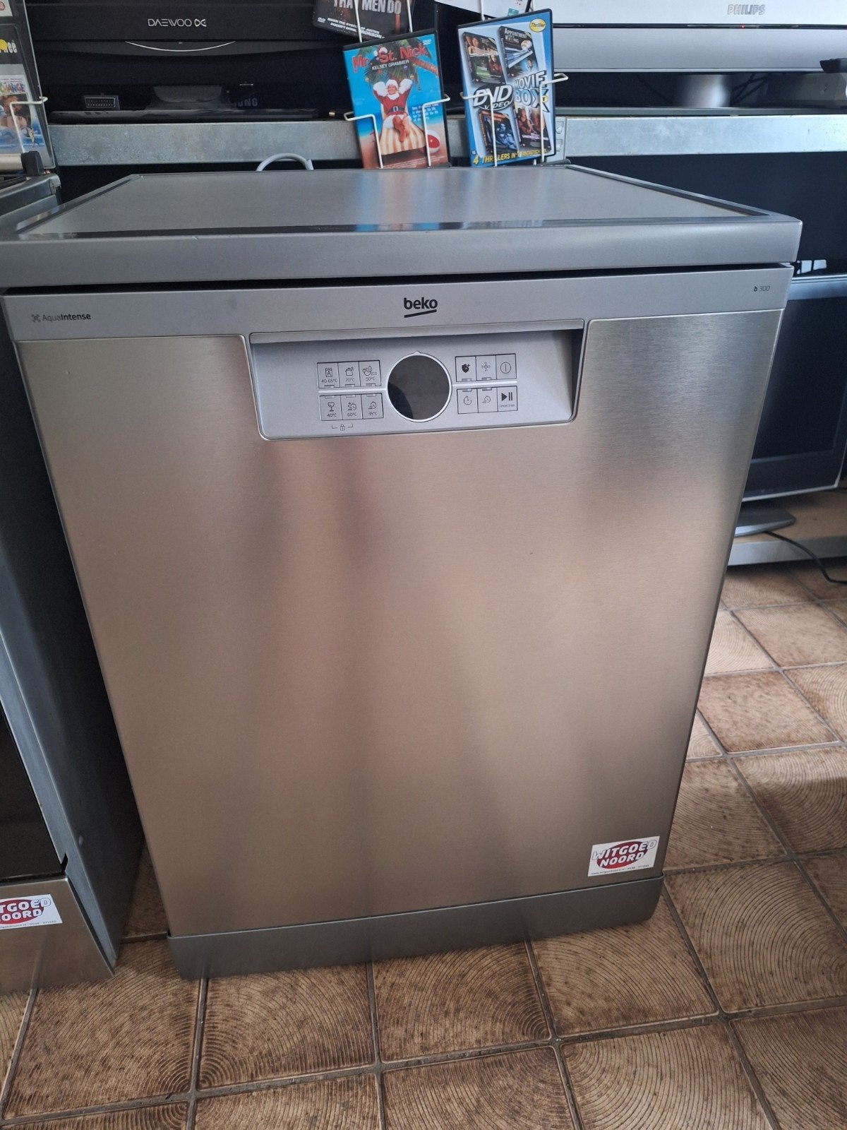 Beko RVS vrijstaande vaatwasser. Refurbished., Witgoed en Apparatuur, Ophalen of Verzenden, 85 tot 90 cm, Refurbished, Energieklasse A of zuiniger