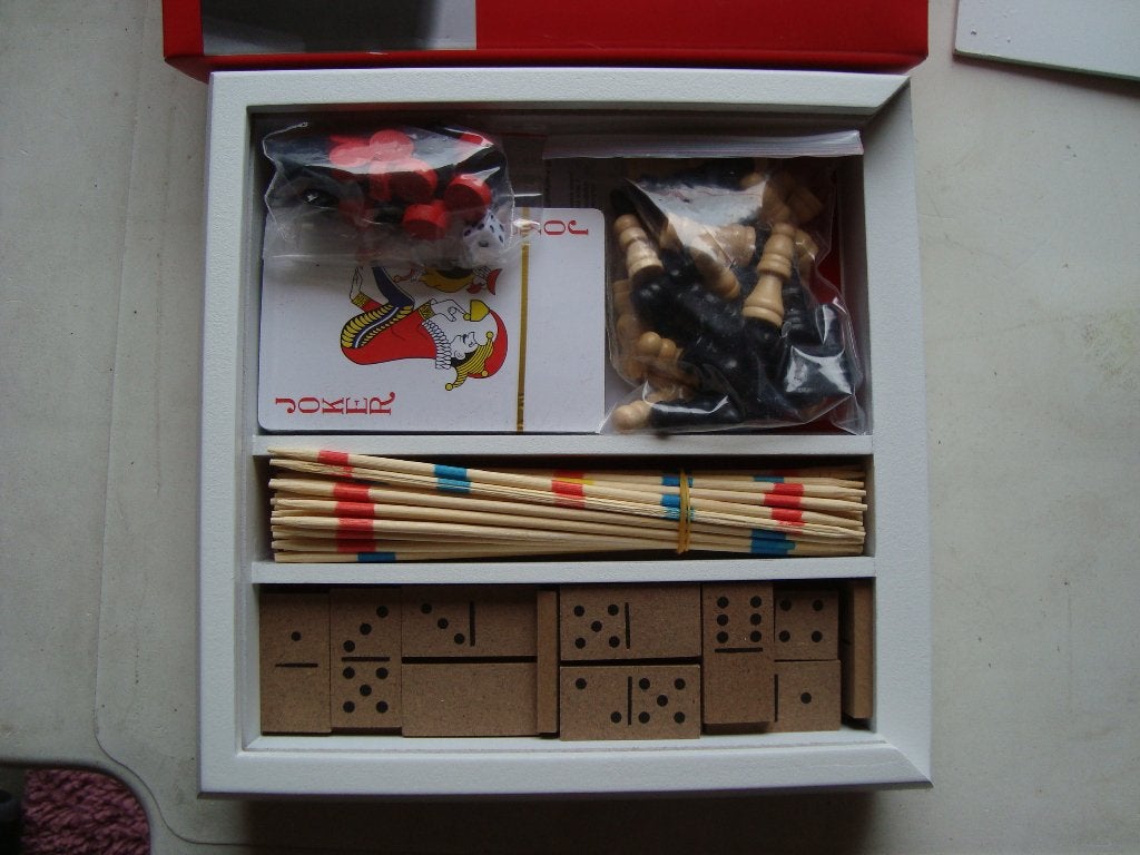 Div spellen ik houten doos nieuw, Ophalen of Verzenden, Nieuw