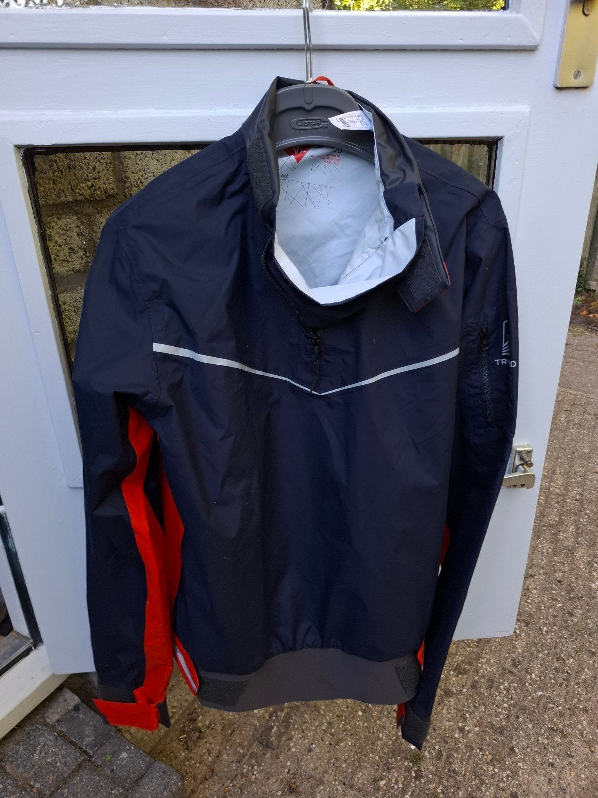 Tribord Smock 500 Zeiljack XL - Waterdicht & Windstop, Watersport en Boten, Watersportkleding, Tribord, Ophalen of Verzenden, Zo goed als nieuw
