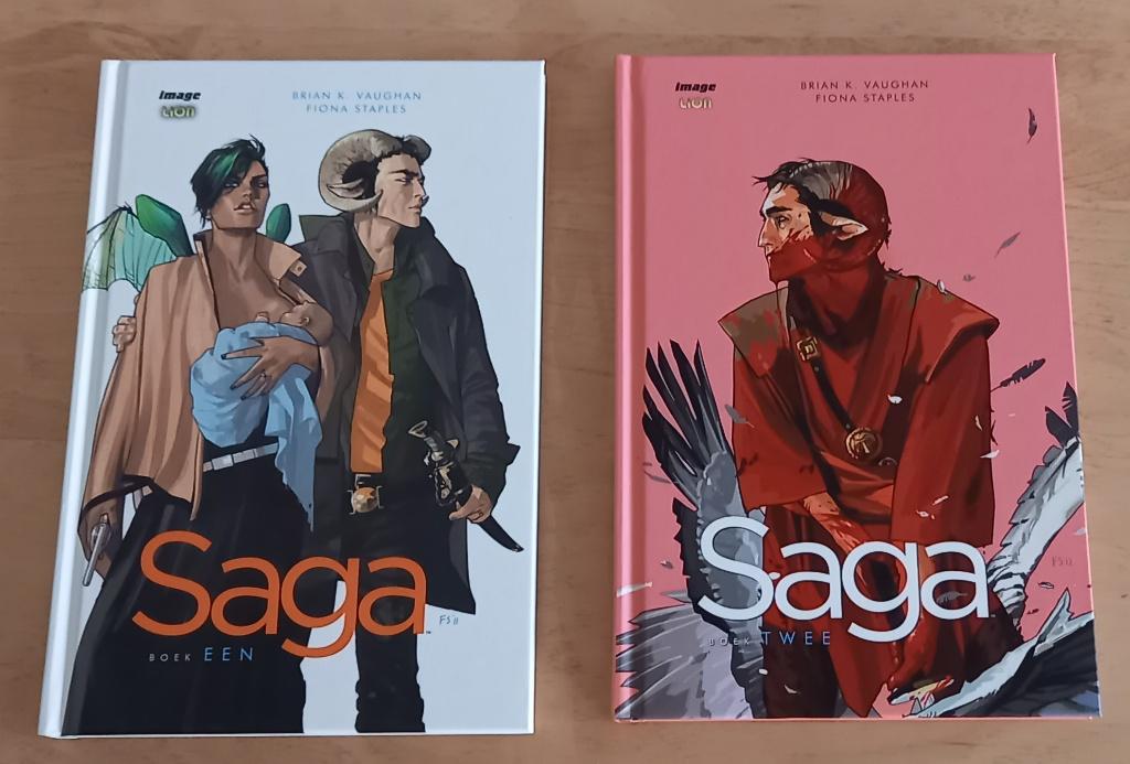 Saga 2x hardcovers Science Fiction Fantasy, Meerdere stripboeken, Ophalen, Nieuw
