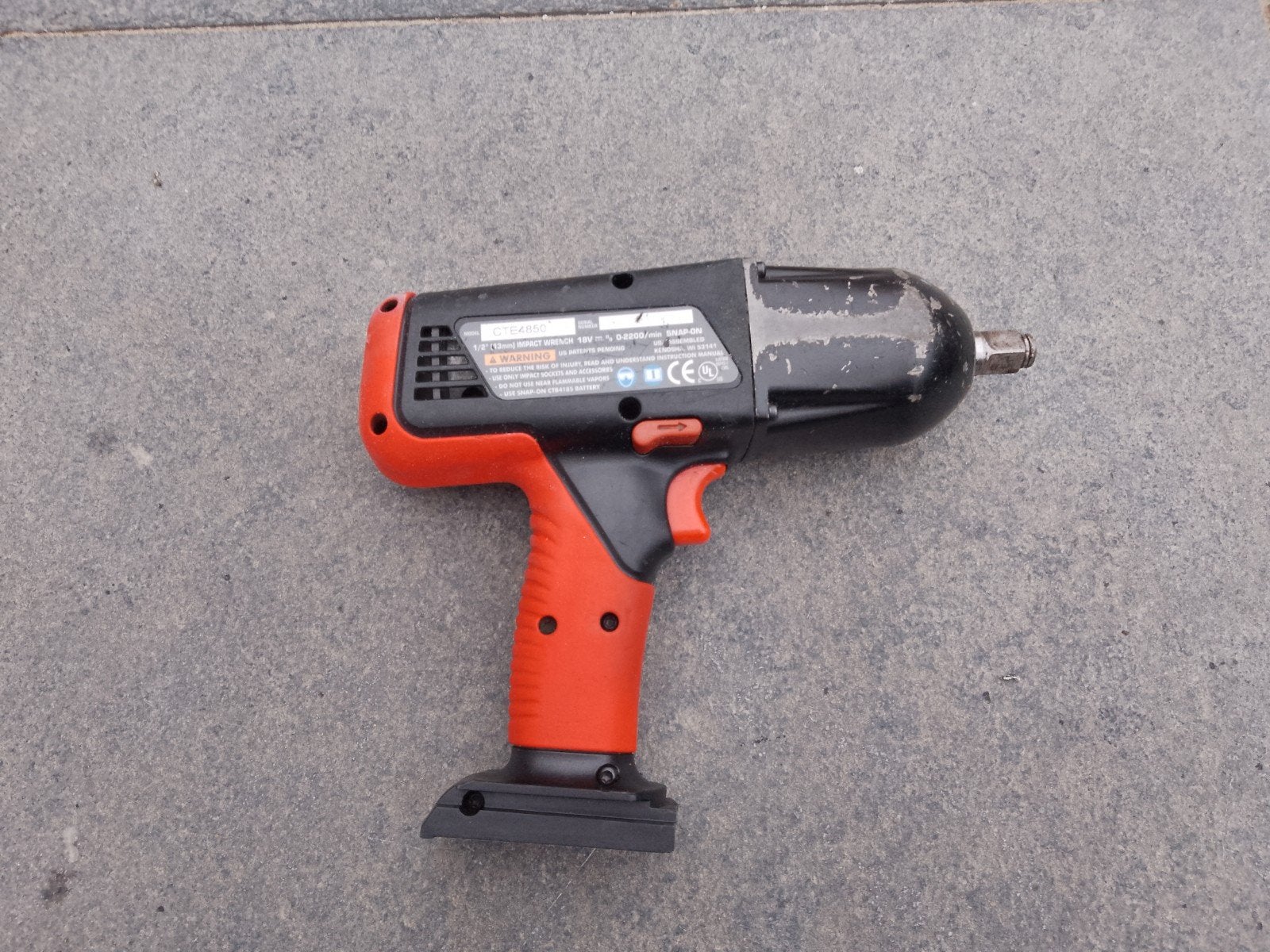 Foto 4 van Snap-on CTE4850 18V Accu Slagmoersleutel