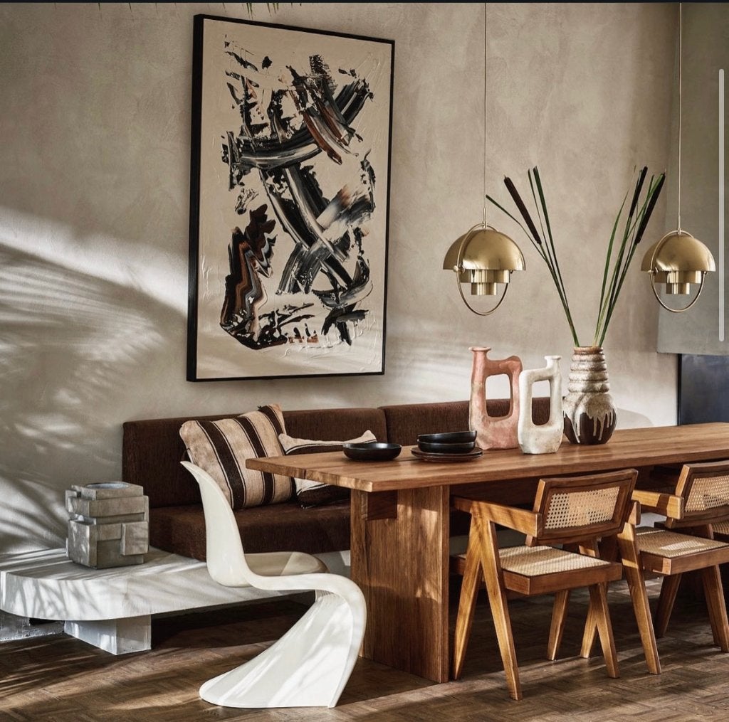 Eetkamer tafel - Takumi - hout tafel design, Overige materialen, Japandi, Minimalistisch, Wabi-Sabi, Scandinavisch, Vijf personen of meer