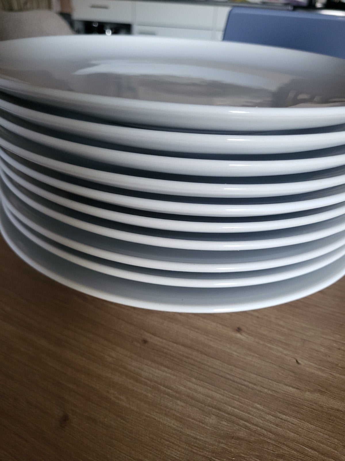 10 witte dinerborden ikea nieuw, Ophalen, Nieuw, Bord(en), Overige stijlen