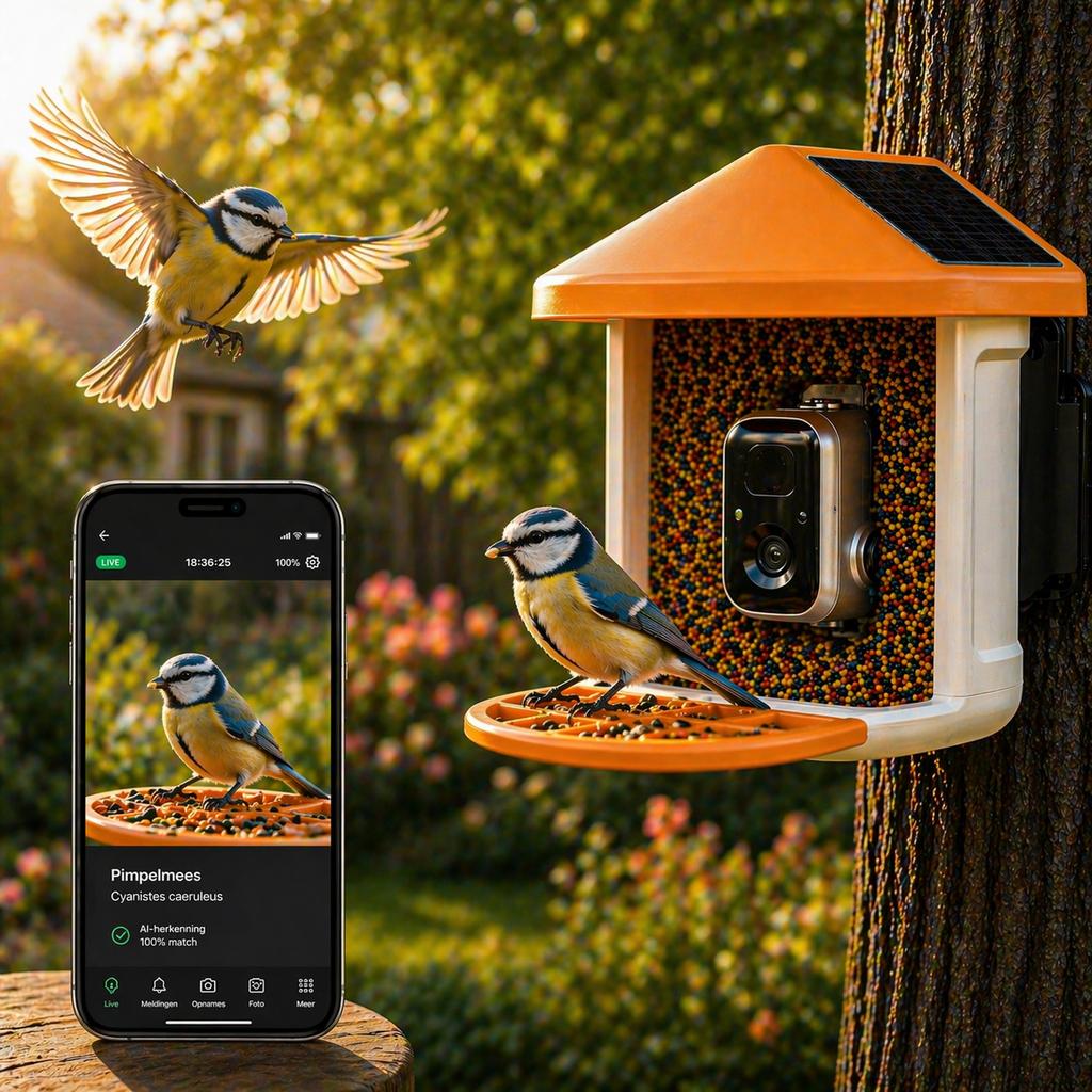 Slim Vogelhuisje met Camera - AANBIEDING, Verzenden, Hometastic1hotmail.com, 1602HE Enkhuizen, Allround Store