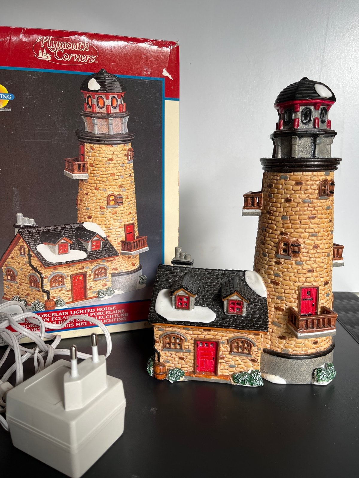 Lemax vuurtoren - lighthouse, Ophalen of Verzenden