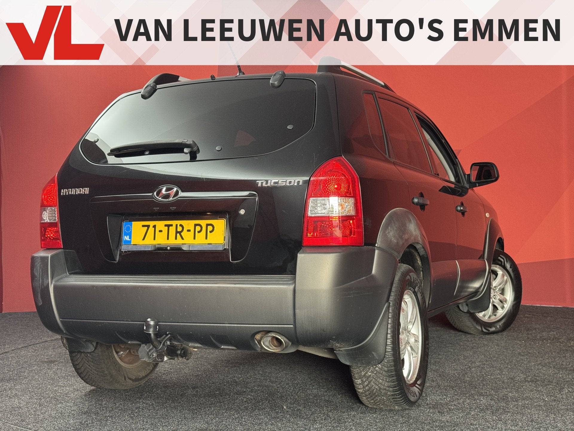Hyundai Tucson 2.0i Active | Airco | Trekhaak | Cruise, Auto's, Stof, Gebruikt, Zwart, 4 cilinders