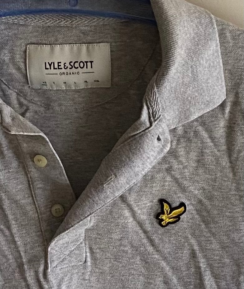 Nieuwe Lyle & Scott polo, grijs, maat XS, Verzenden, Nieuw