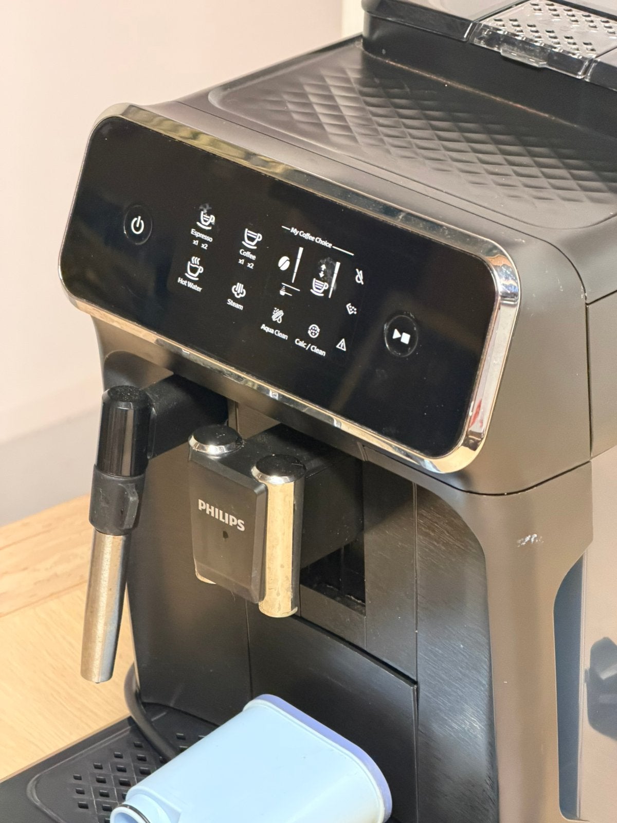Philips 2200 bonen Koffiemachine koffiezetapparaat + filters, Stoompijpje, Gebruikt, Ophalen of Verzenden, H
