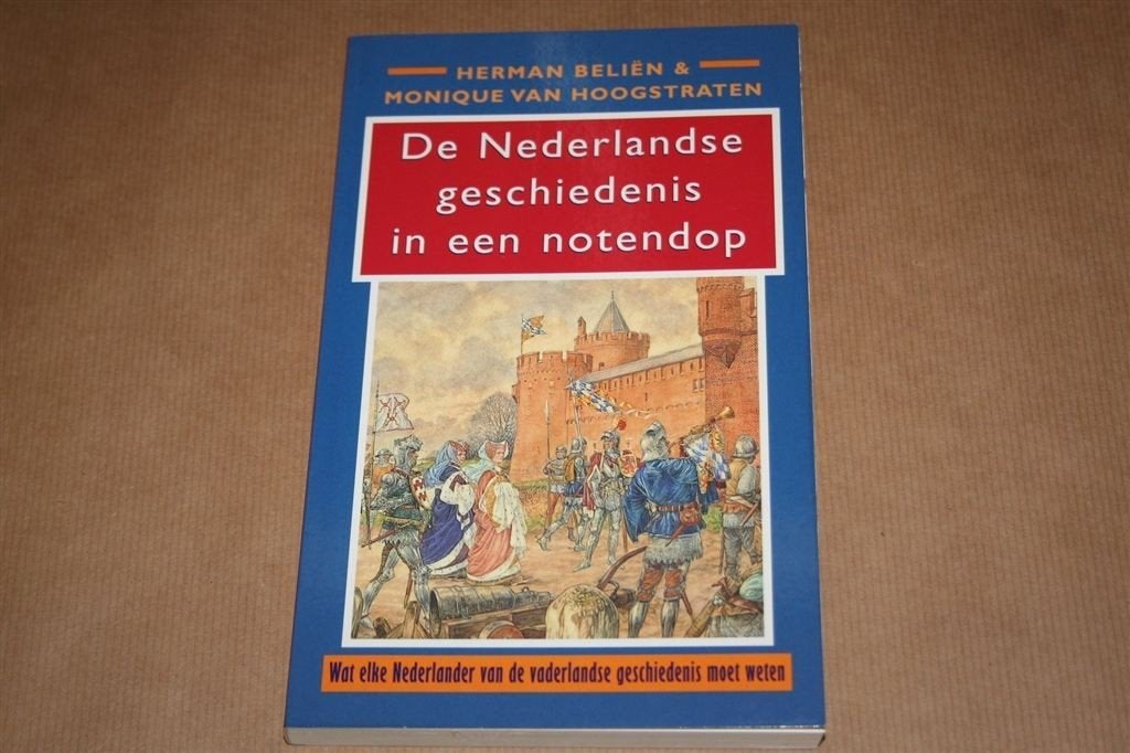 De Nederlandse geschiedenis in een notendop, Ophalen of Verzenden, Zo goed als nieuw