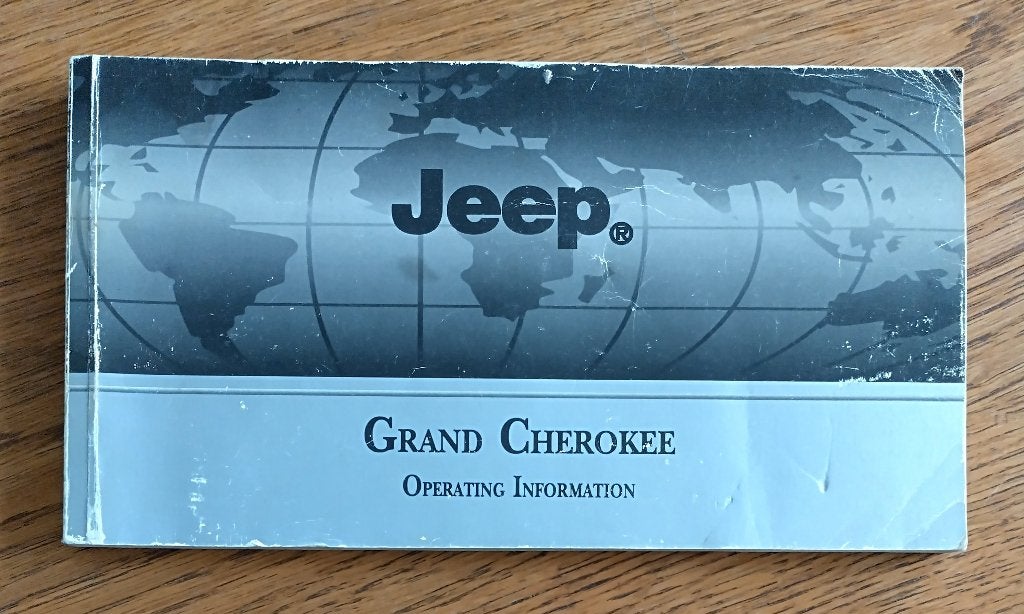 Operating Information Jeep Grand Cherokee (Chrysler 1997), Ophalen of Verzenden