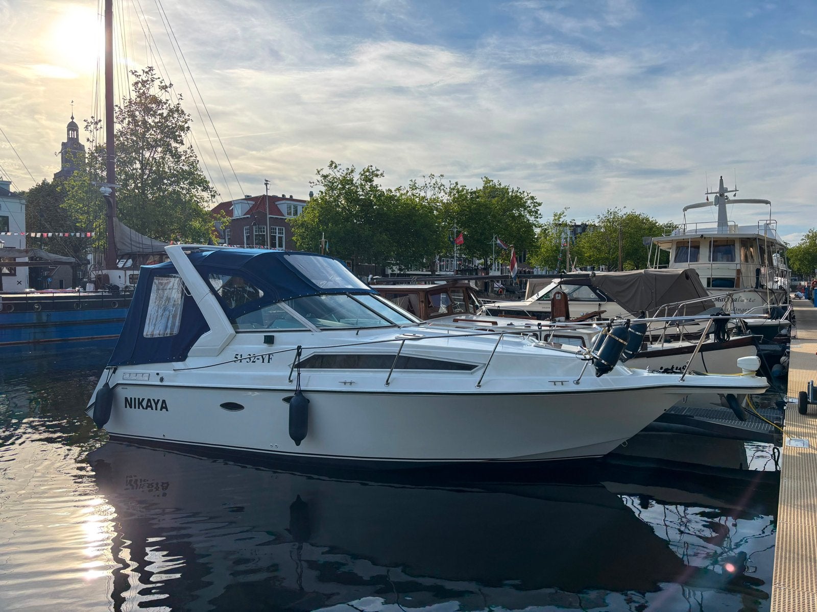 Thundercraft 260 Express speedcruiser diesel, Watersport en Boten, Ophalen, Overige merken, Gebruikt, Binnenboordmotor