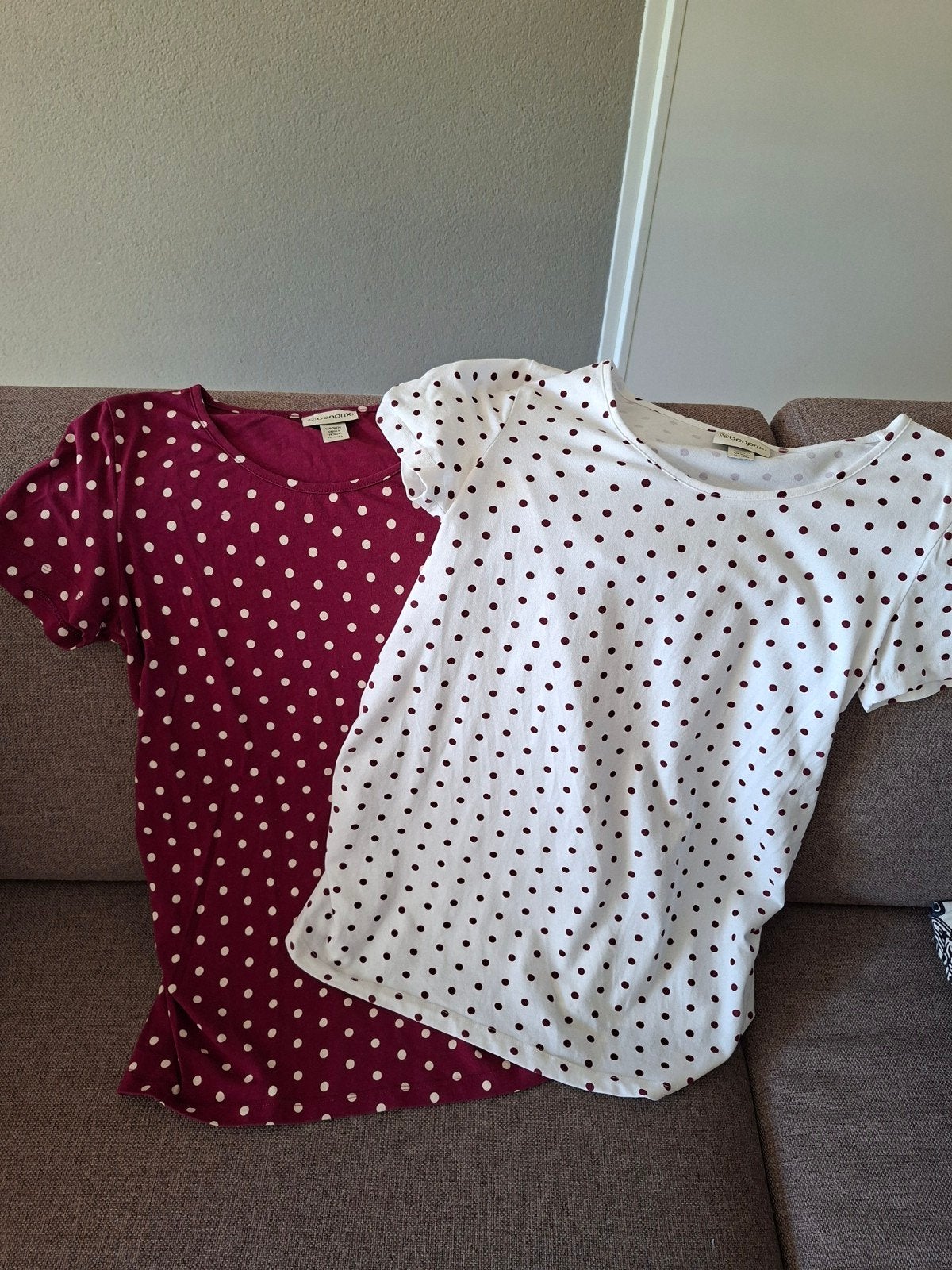 Gratis - alleen ophalen: Zwangerschapskleding set van 2 mooi, Kleding | Dames, Ophalen, Bonprix, Meerkleurig, Shirt of Top