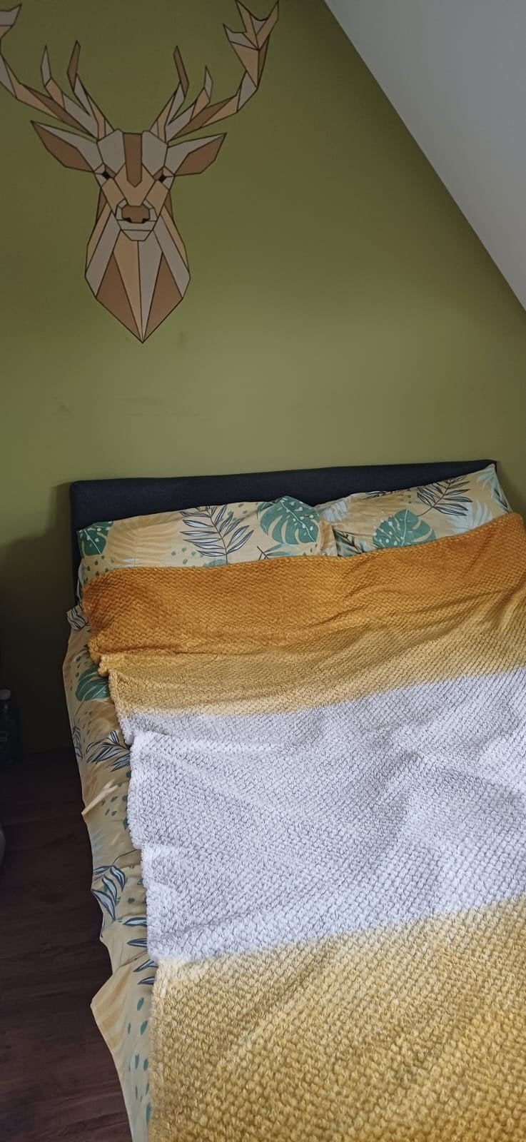Mooie boxspring 140cm x 200cm, Ophalen, Tweepersoons