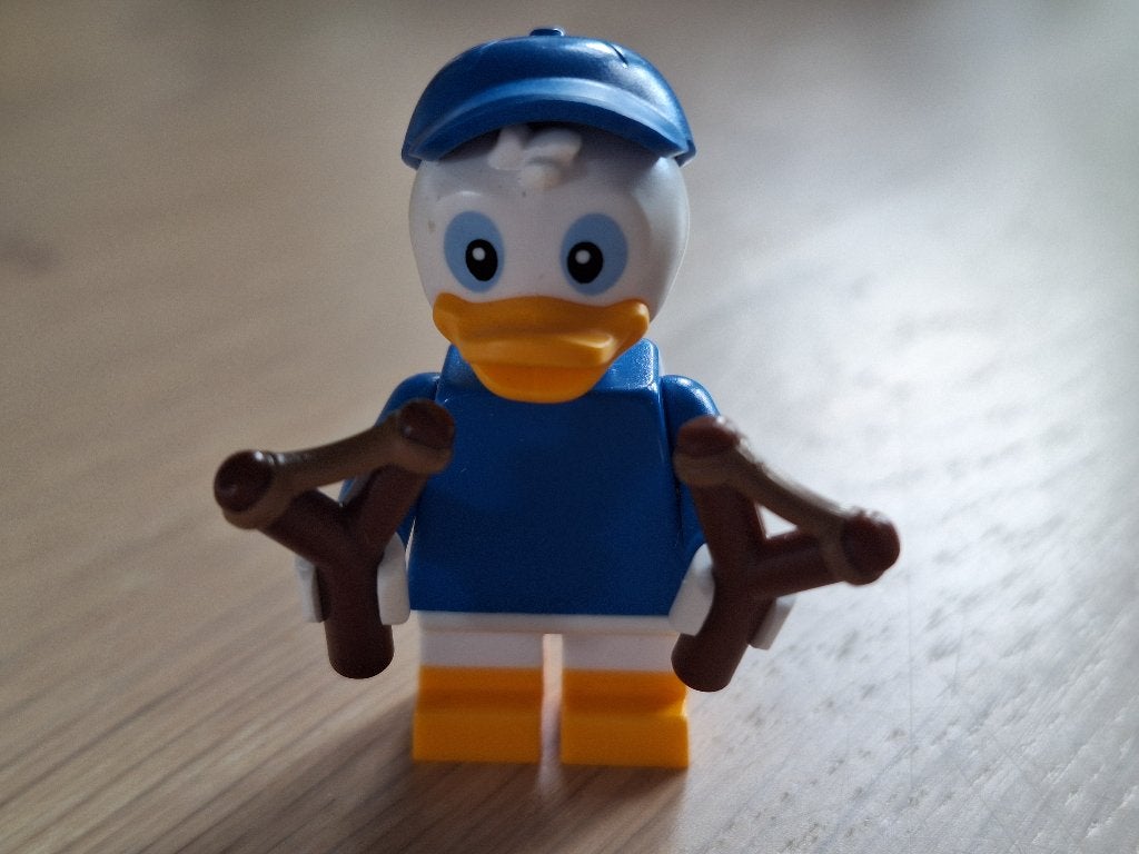 * Lego: Kwik Duck, Disney Serie 2  Minifig, Minifiguur *, Inclusief minifiguren, Lego, Ophalen of Verzenden, Zo goed als nieuw