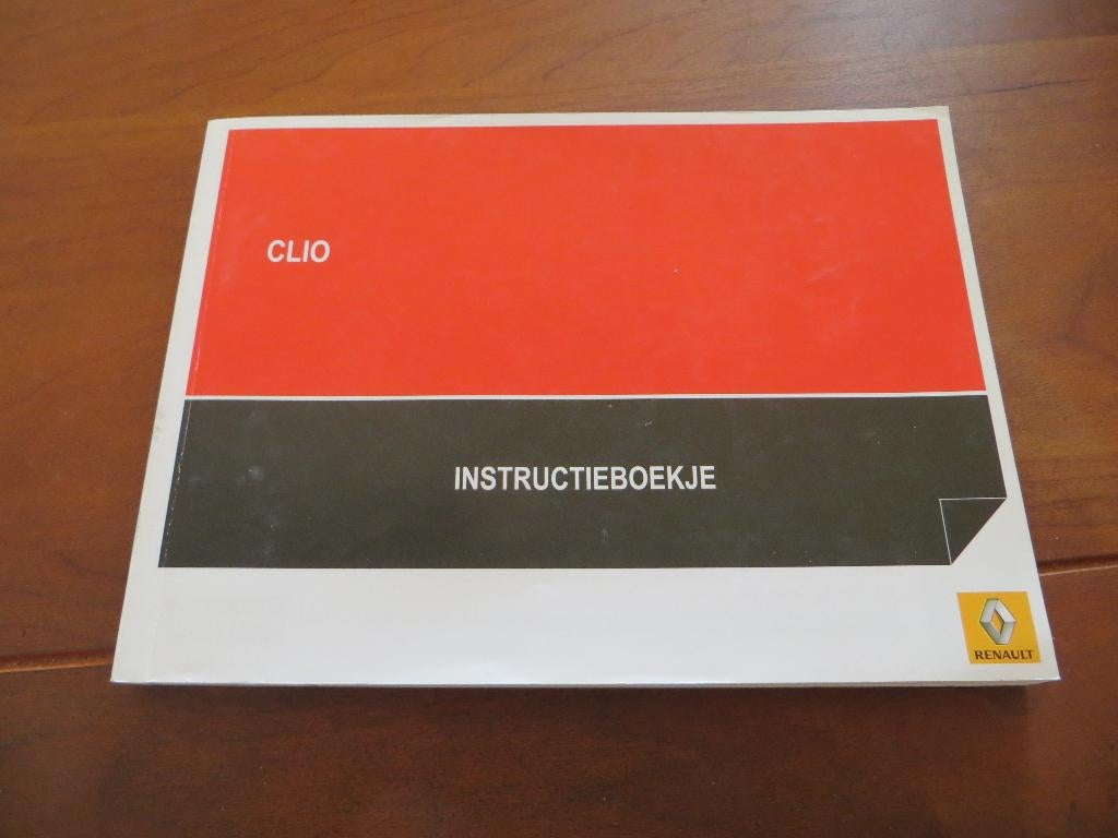 Instructieboek Renault Clio, Clio Estate 2012, Auto diversen, Ophalen of Verzenden