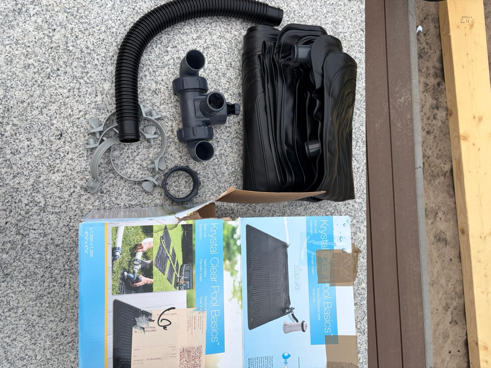 Intex zwembad solar mat, Tuin en Terras, Zwembad-toebehoren, Ophalen of Verzenden, Zo goed als nieuw