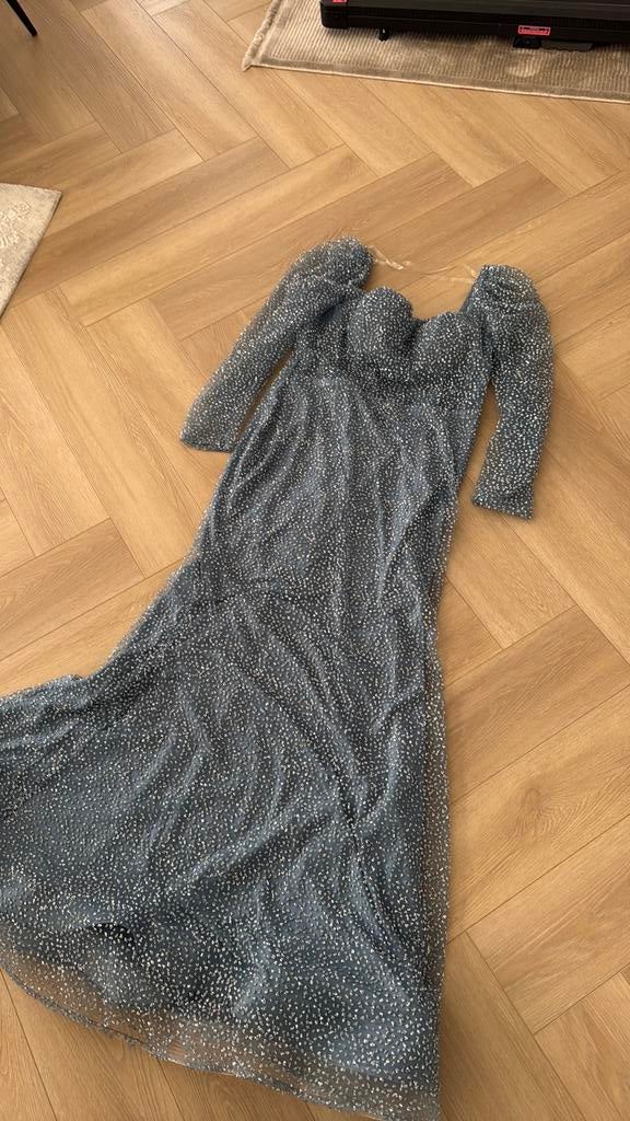Bruilof dress, Ophalen of Verzenden, Zo goed als nieuw, Maat 42/44 (L), Boven de knie