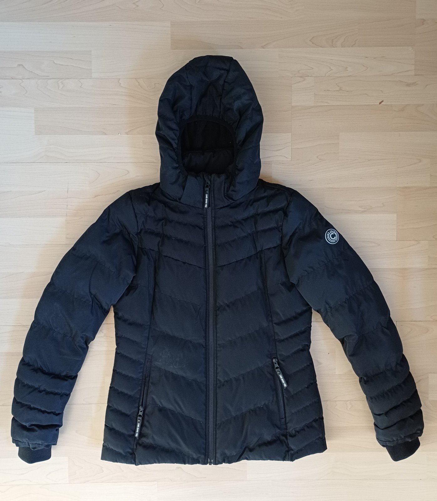 Cars winterjas maat S, Zwart, Ophalen of Verzenden, Maat 36 (S), Gedragen