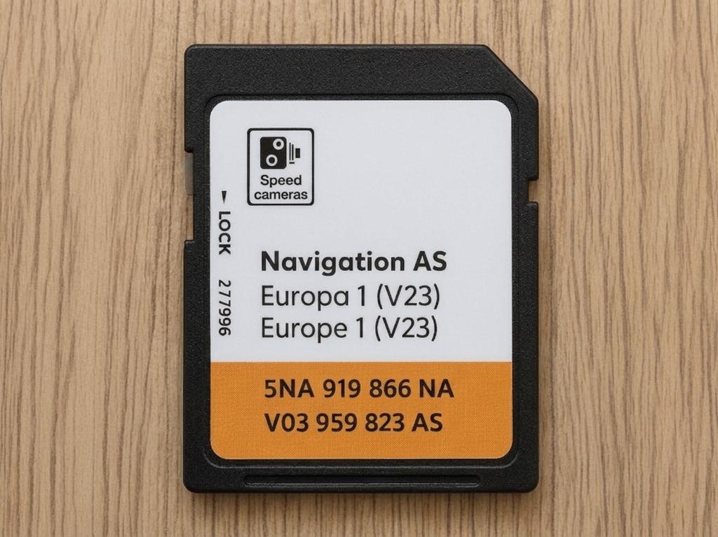 Volkswagen Auto - SD-kaart Europa 2026 - GPS navigatie 32 GB, Verzenden, Nieuw, Volkswagen