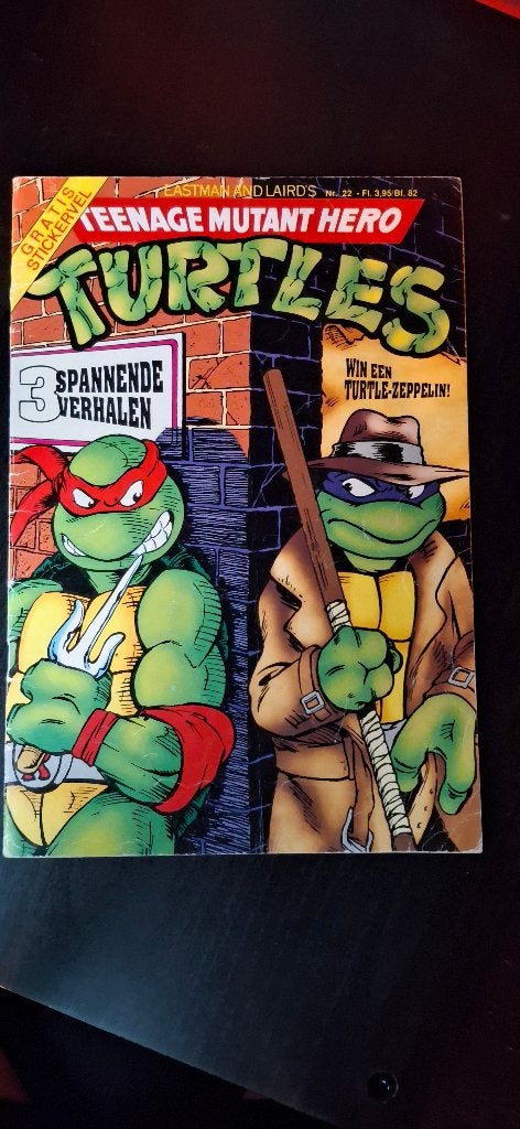 Teenage Mutant Hero Turtles #22 (Juniorpress), Boeken, James Nicholas, Europa, Ophalen of Verzenden, Gelezen