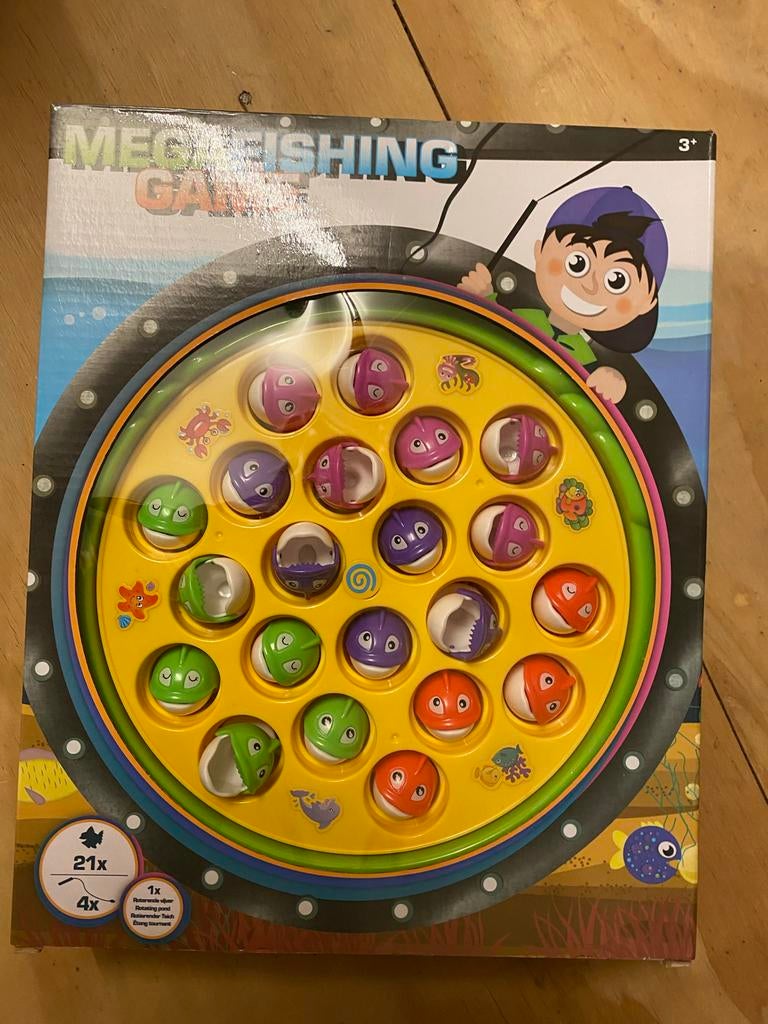 Mega Fishing Game - Spel visjes vangen, Kinderen en Baby's, Ophalen of Verzenden, Zo goed als nieuw, Jongen of Meisje