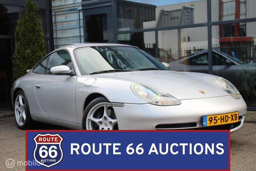 Porsche 911 Carrera | 1998 | Route 66 Auctions, Auto's, Oldtimers, Overige carrosserieën, Zwart, Bedrijf, Porsche