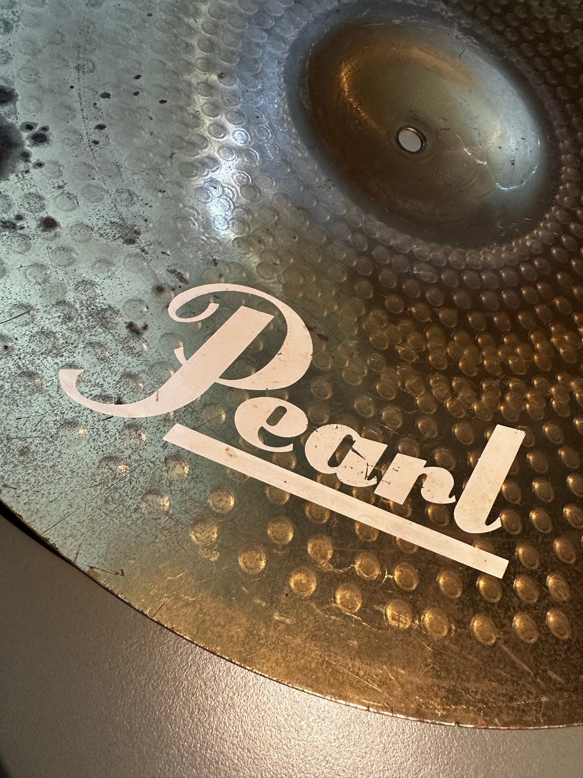 Pearl Wild 500 Crash Cimbaal - 3 4/5 LB - Made in Japan, Ophalen of Verzenden, Gebruikt