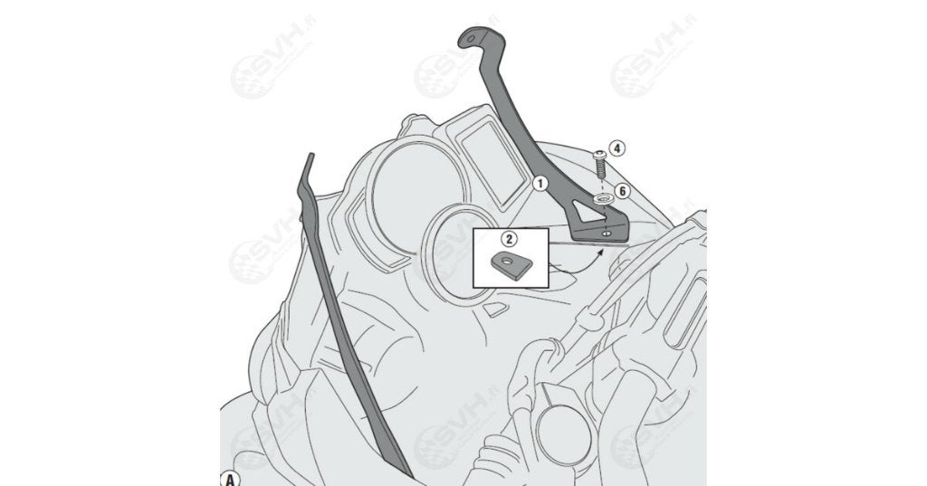 Beugels Givi D5107kit, Ophalen, Zo goed als nieuw